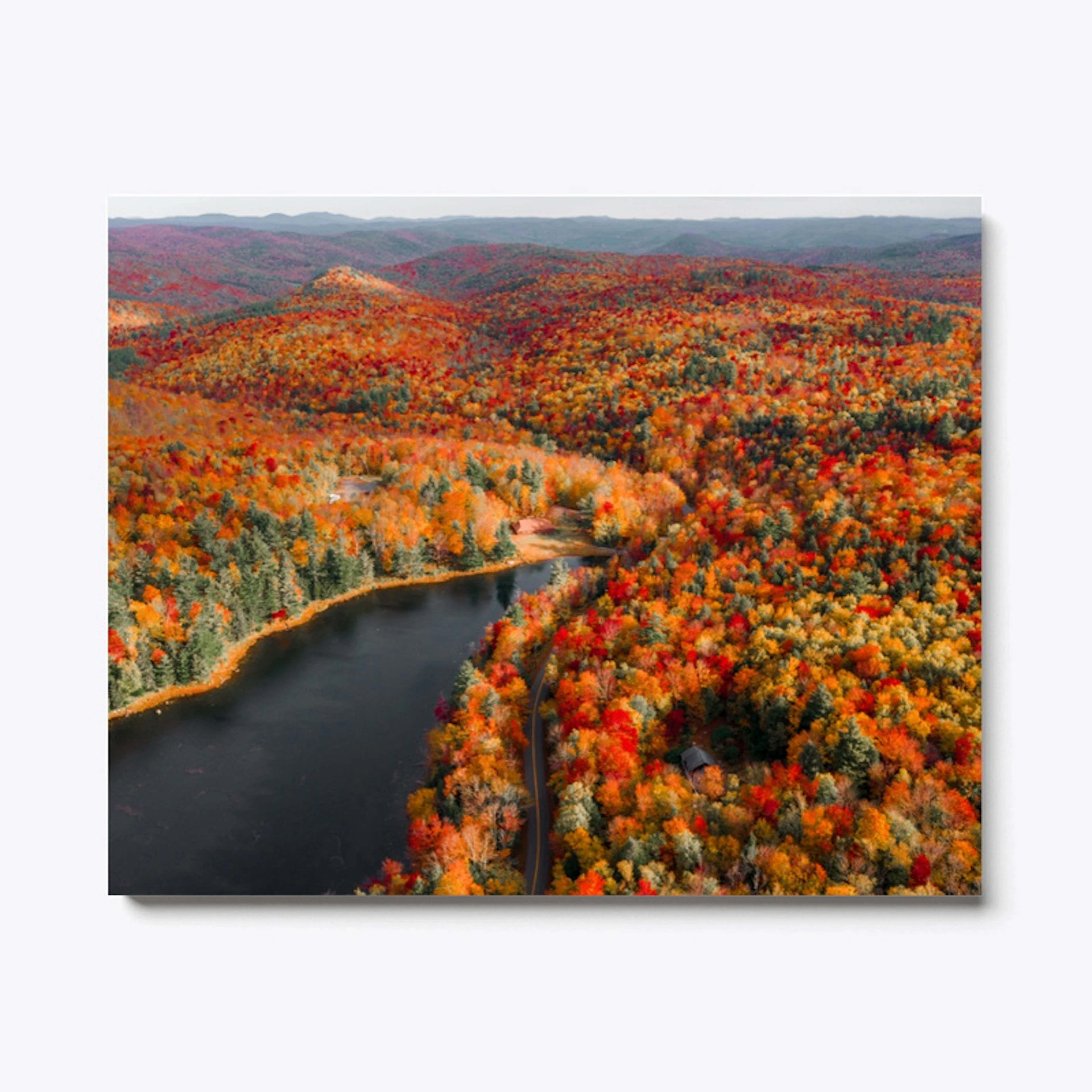 Autumn's Peak Canvas Print