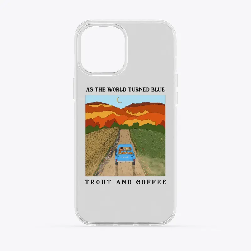 As the World Turned Blue Iphone Case