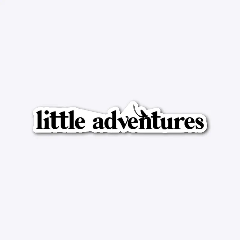 Little adventures sticker