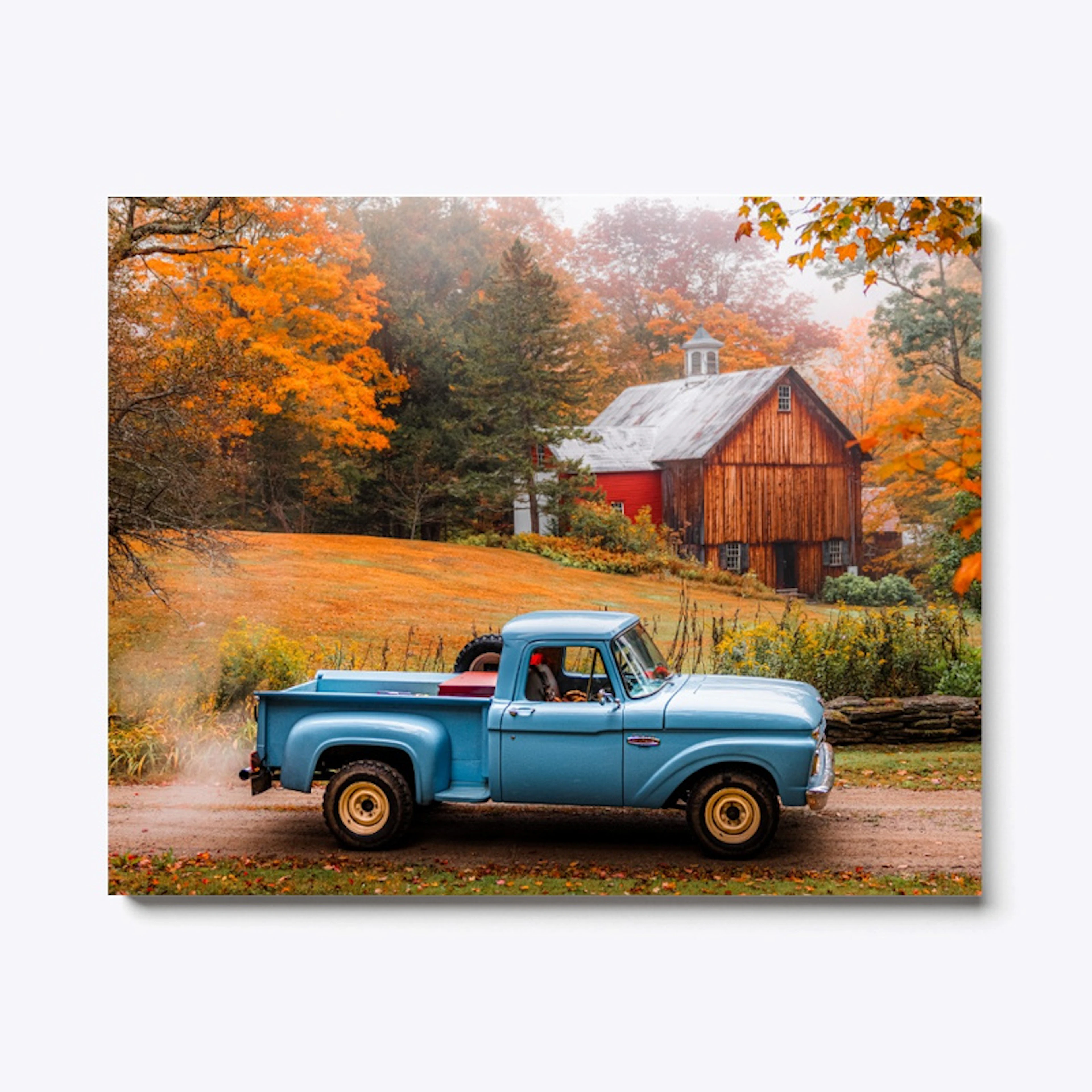 Autumn in the Countryside Canvas