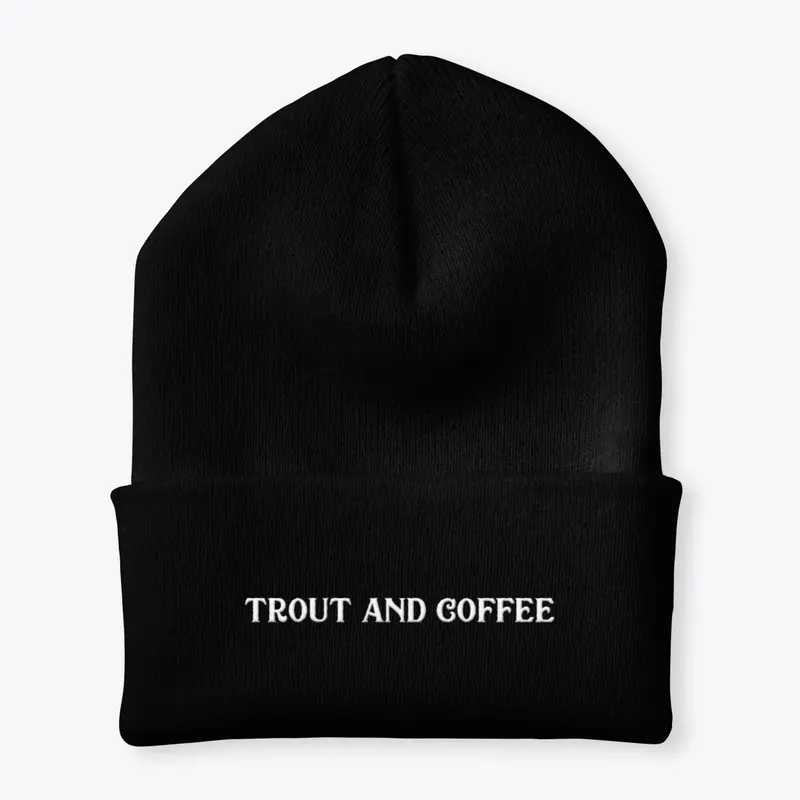 Trout and Coffee Beanie