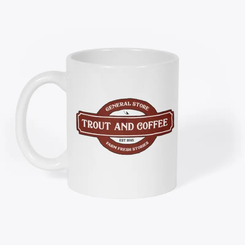 Trout and Coffee General Store Mug