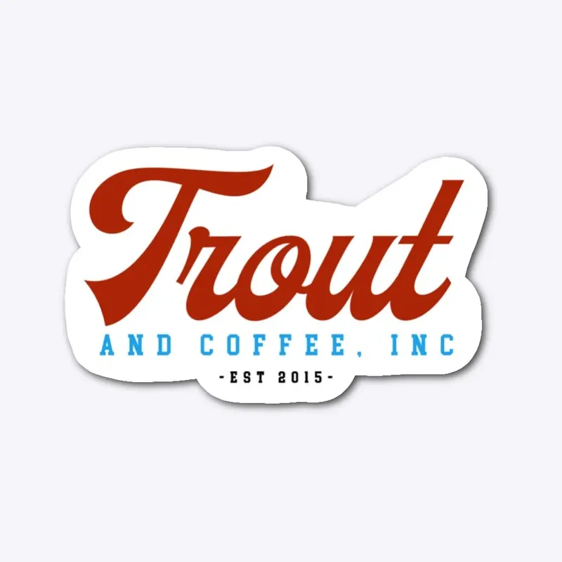 Trout Inc Sticker